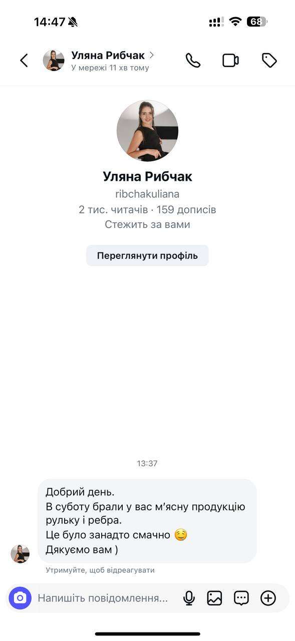 Уляна Рибчак