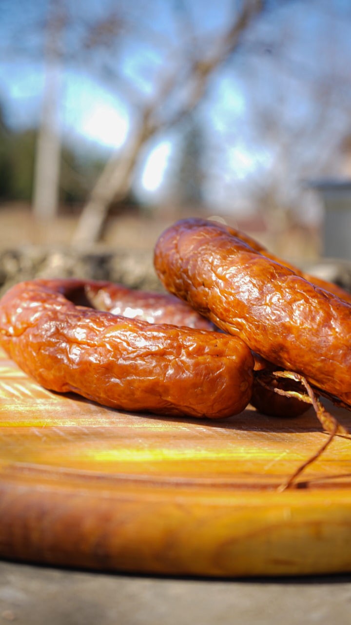 Ковбаса рублена печена