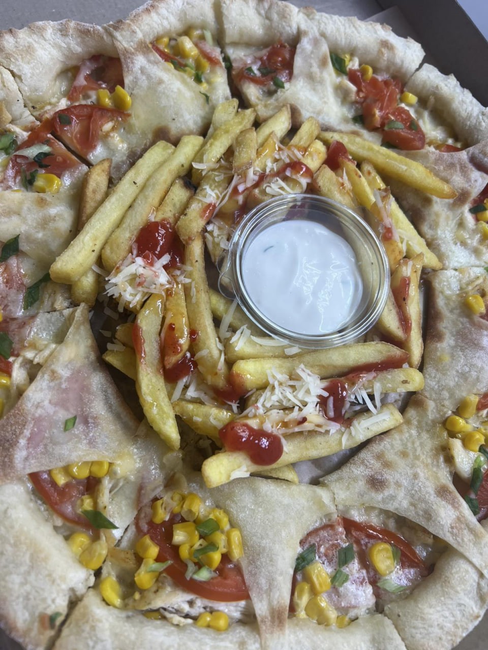 Піца Американо з куркою