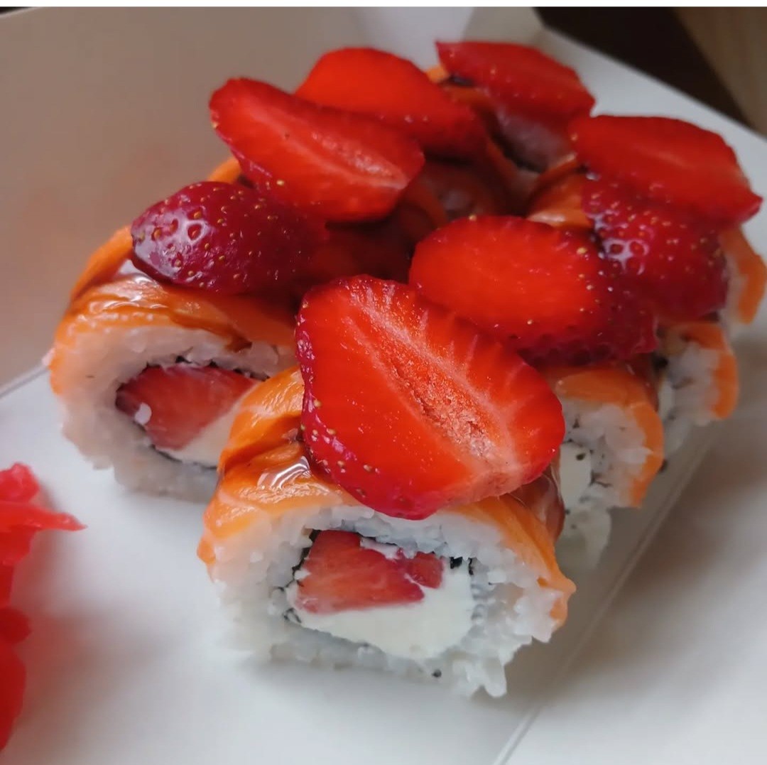 Філадельфія лосось полуниця