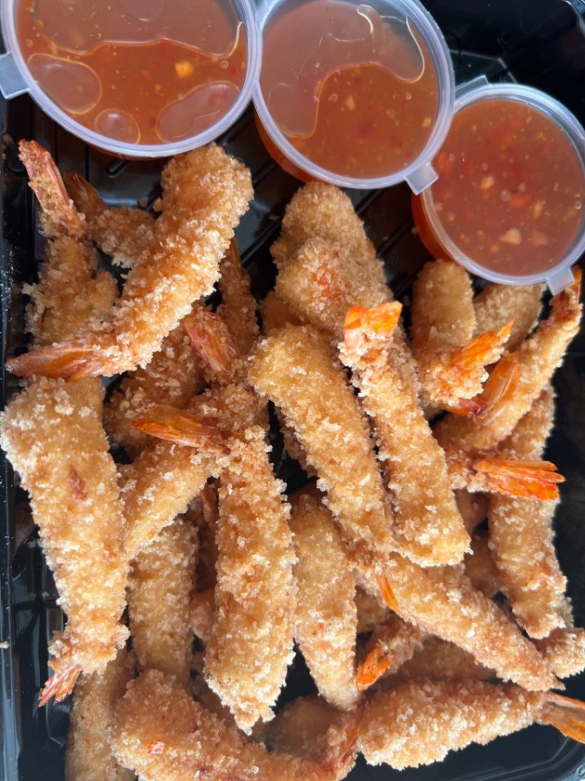 Креветки Королівські в сухарях панко