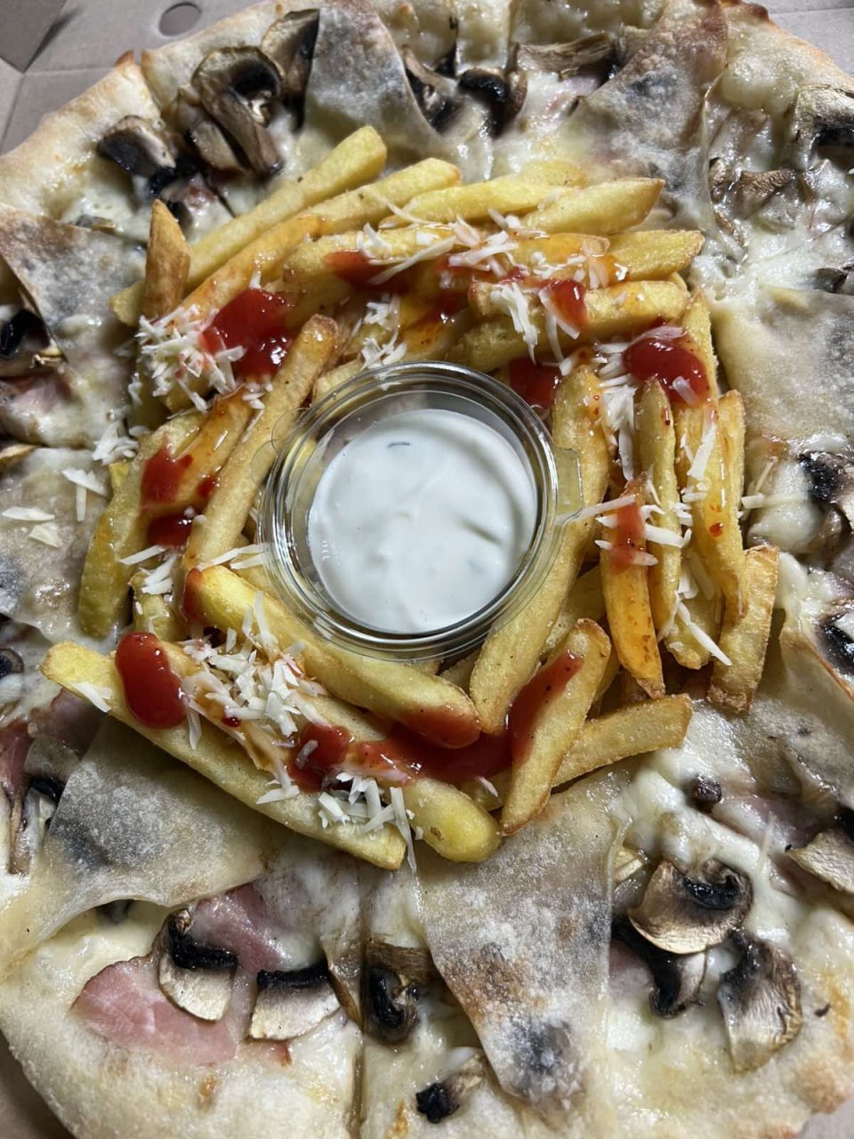 Піца Американо з беконом