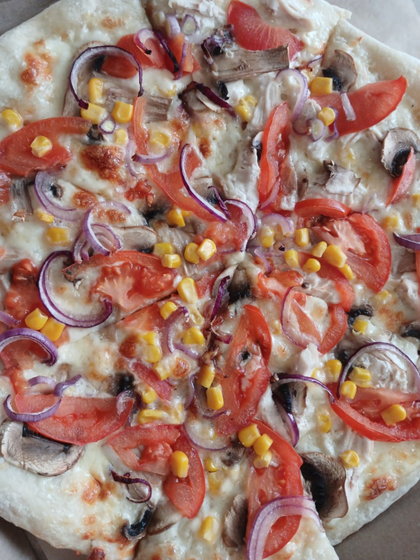 Піца овочева без м'яса