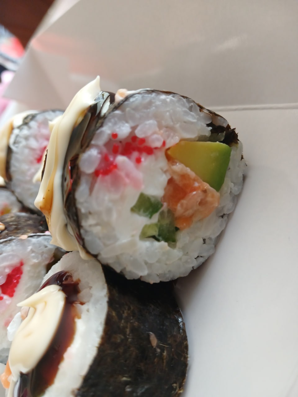 Футомакі з сніжним крабом