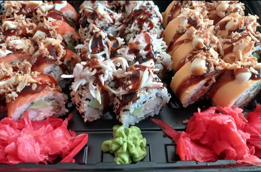 Сет Креветки темпура