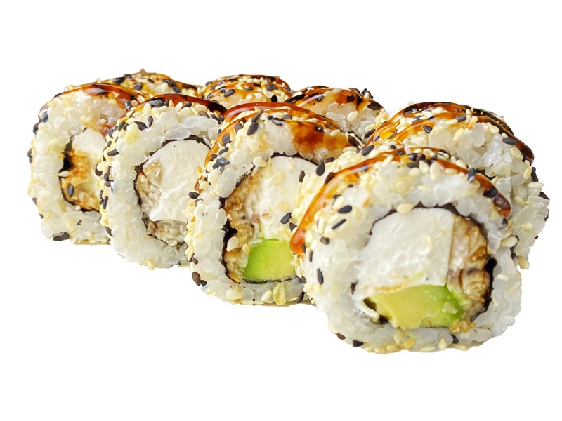 Каліфорнія з вугрем в кунжуті