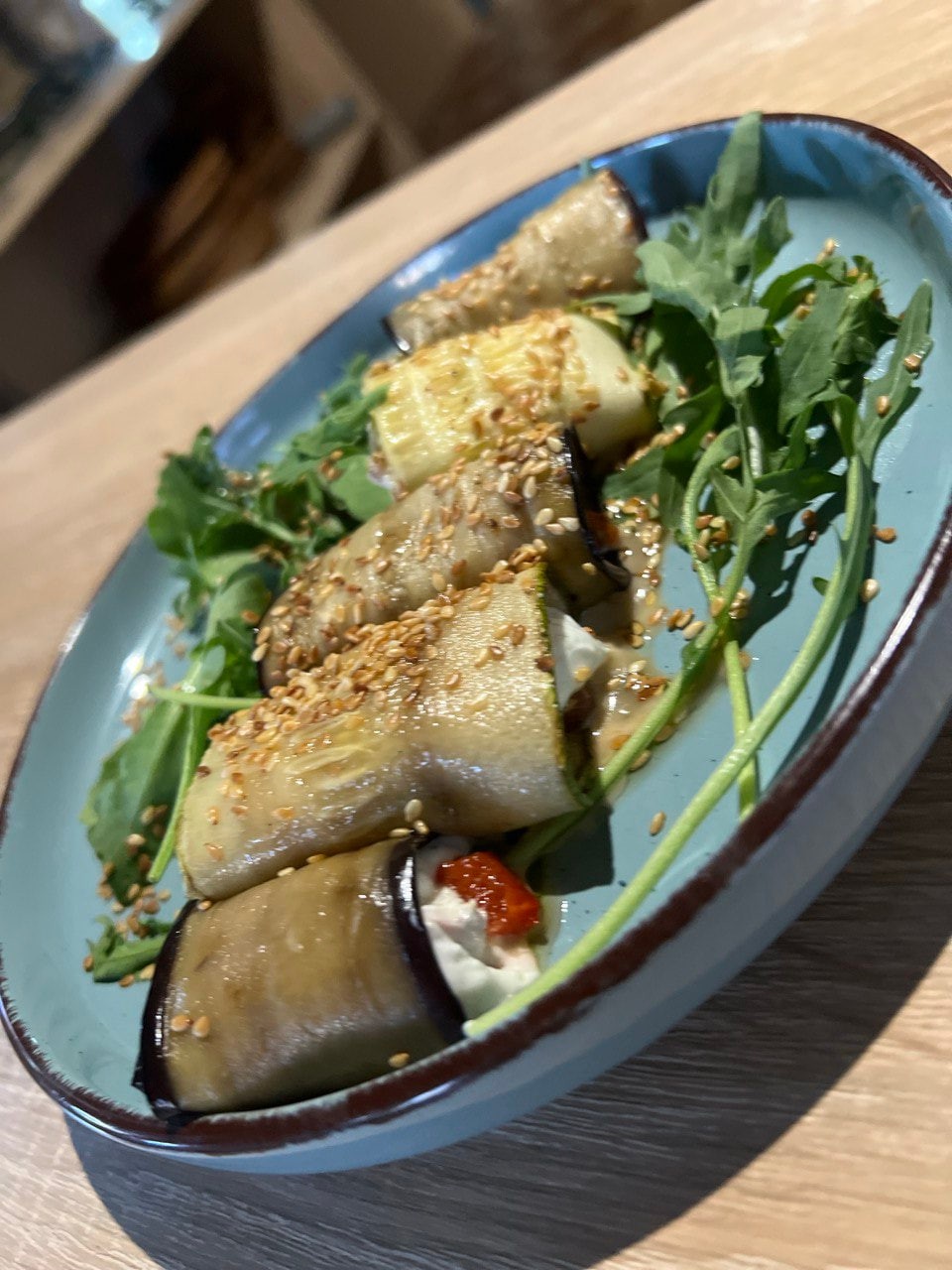 Рулетикі з баклажанів