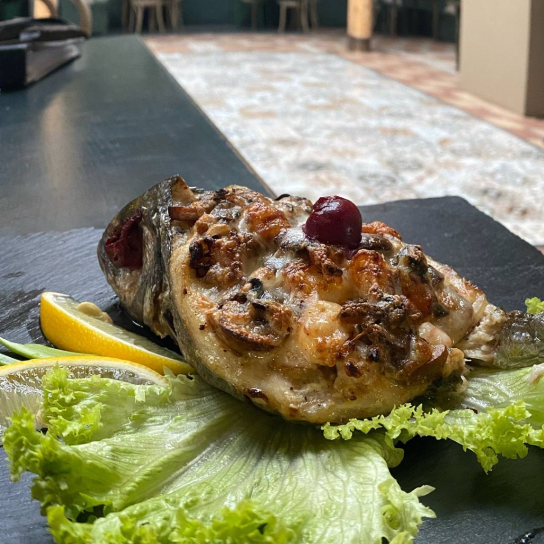 Рибні страви та морепродукти